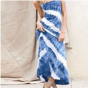 Tie dyed maxi dress